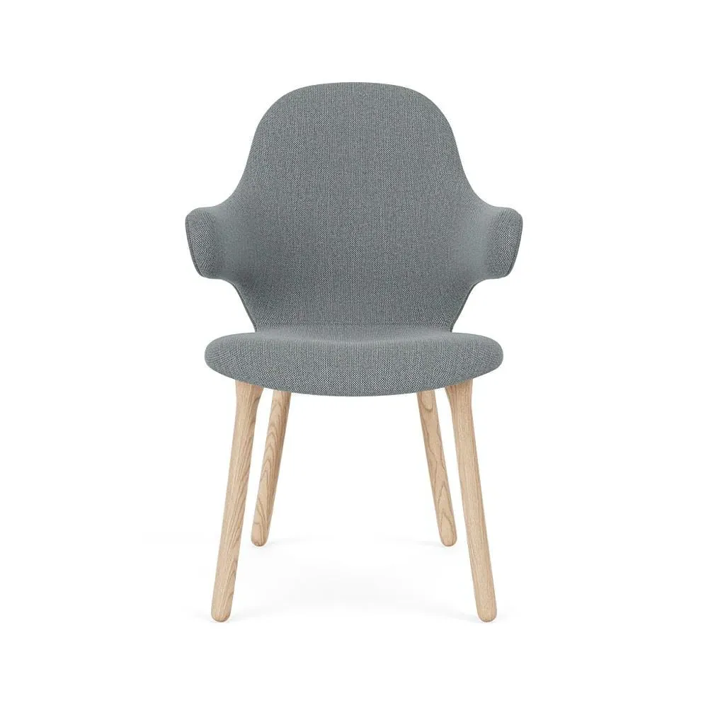 Upholstered Dining Chair - Re-Wool, Oak image