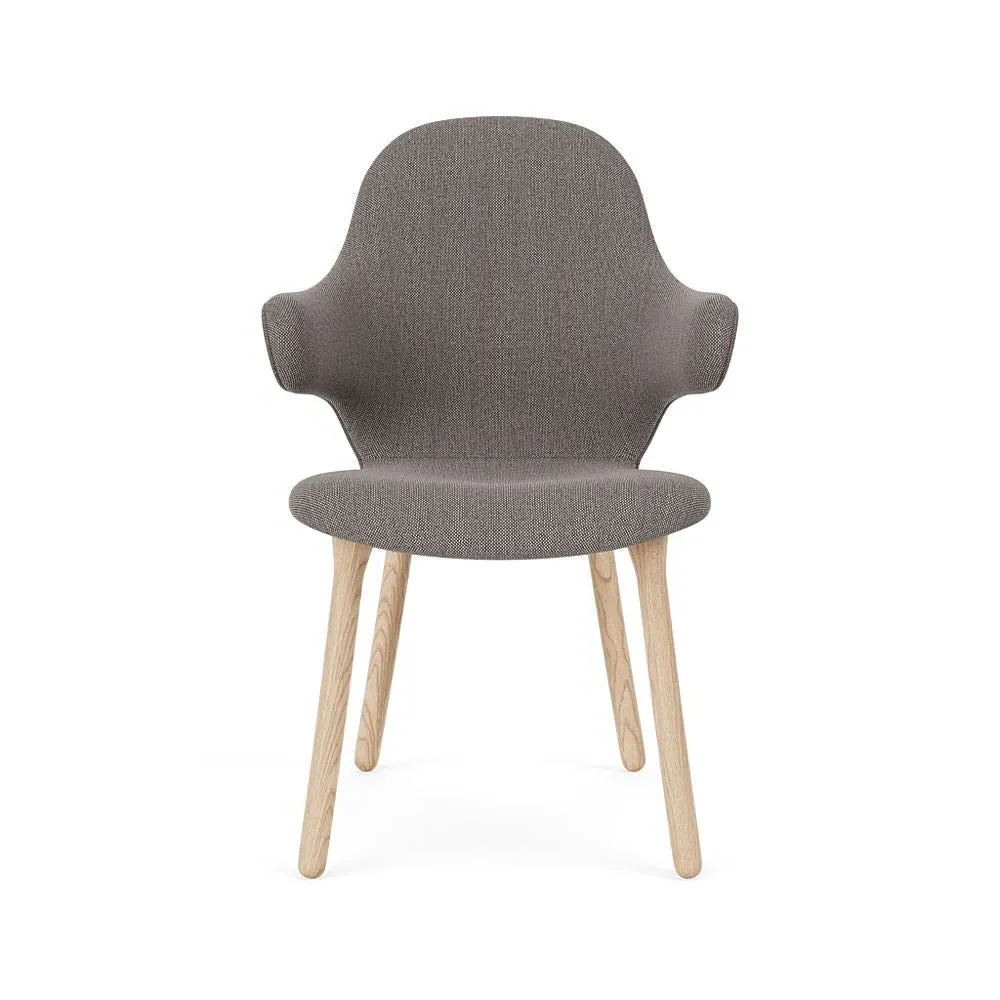 Upholstered Dining Chair - Re-Wool, Oak image