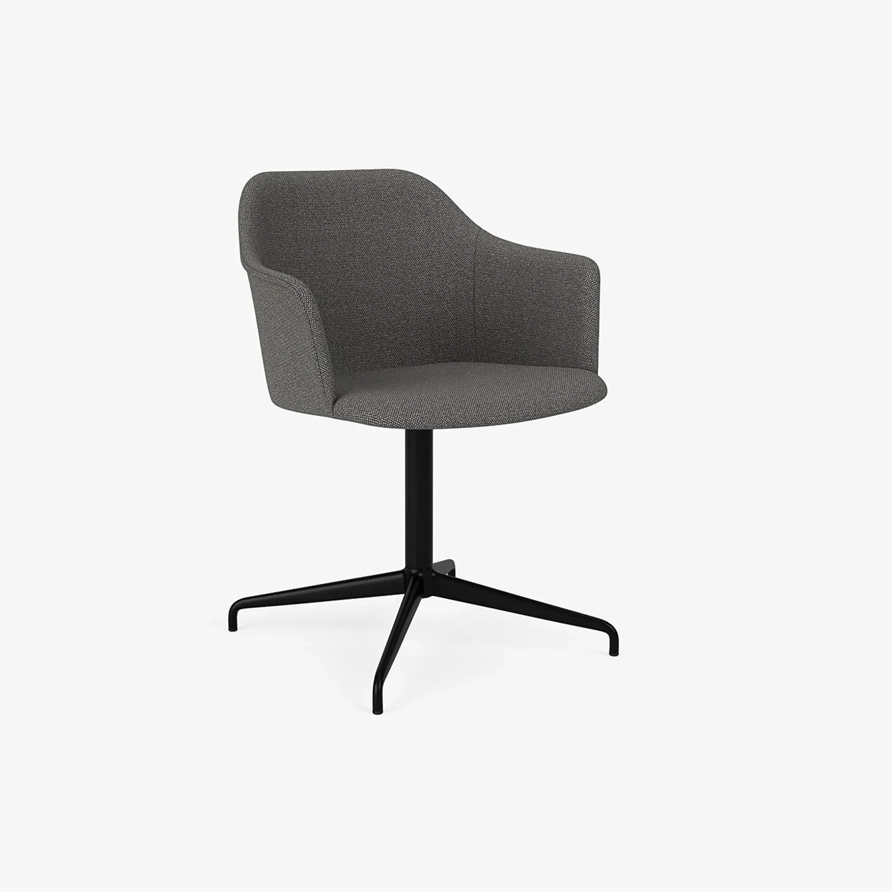 Upholstered Office Chair - Black, Recycled Plastic