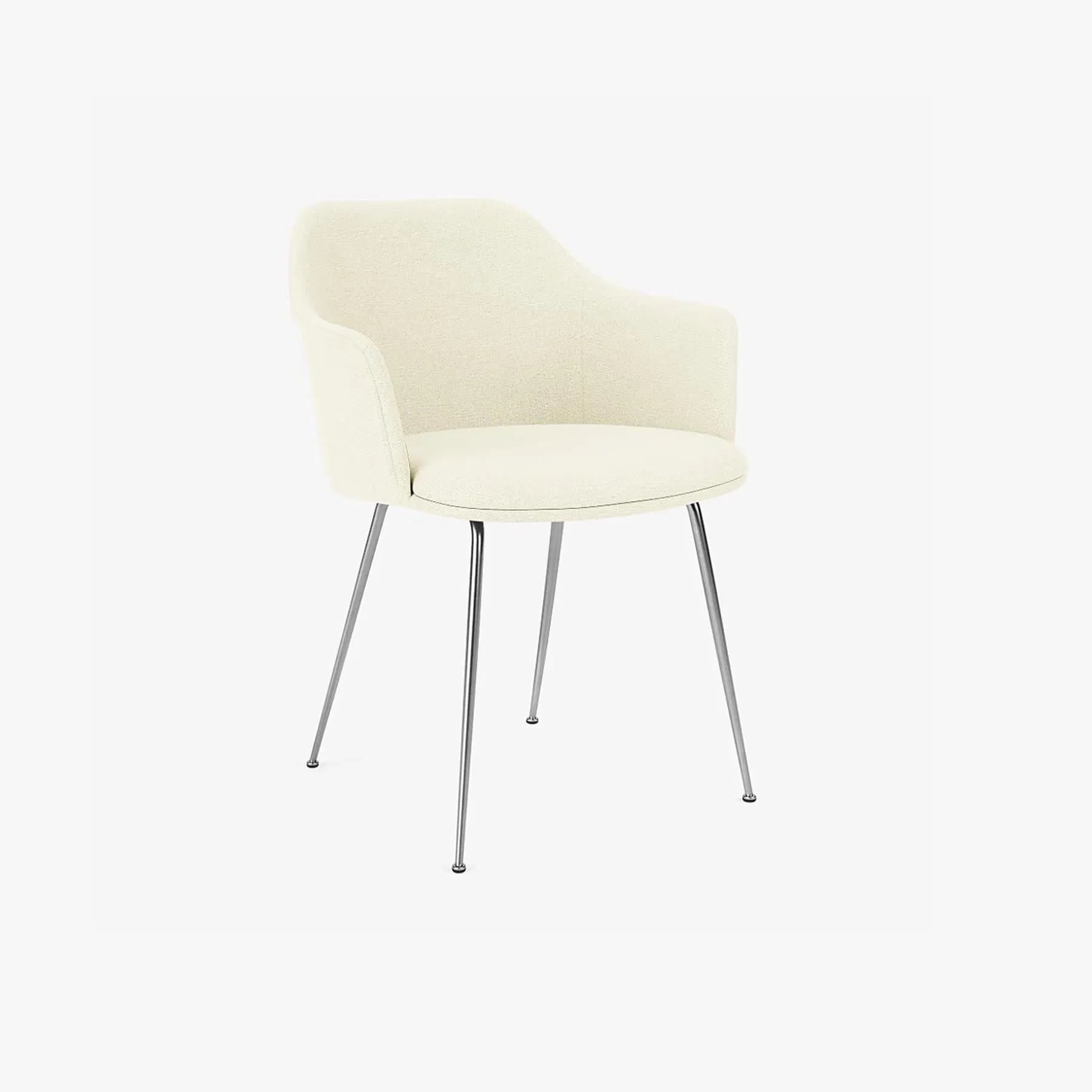 Upholstered Office Chair - Hallingdal, Aluminium