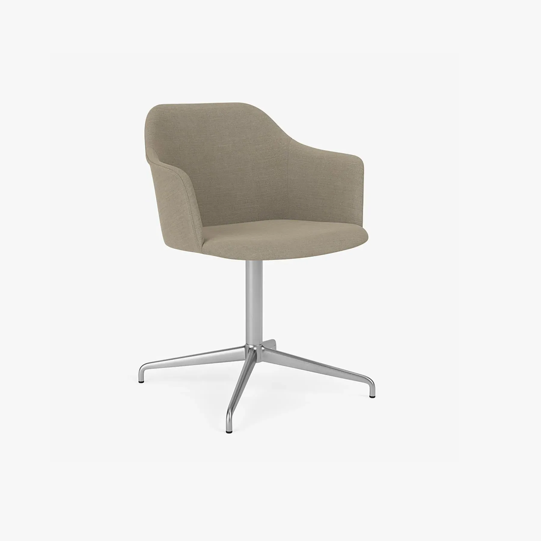 Upholstered Office Chair - Remix 233, Aluminium