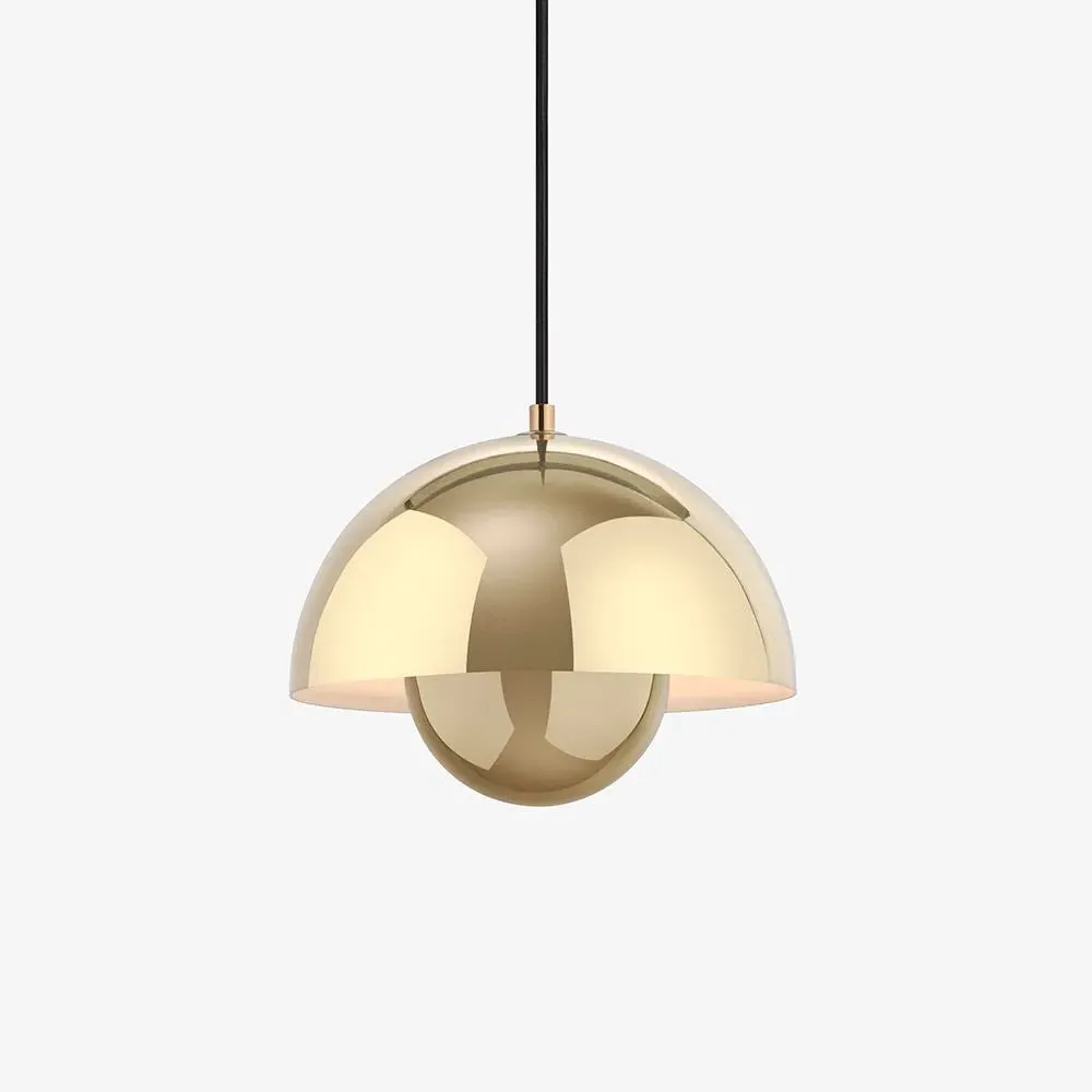 VP1 Flowerpot Pendant Light - Brass
