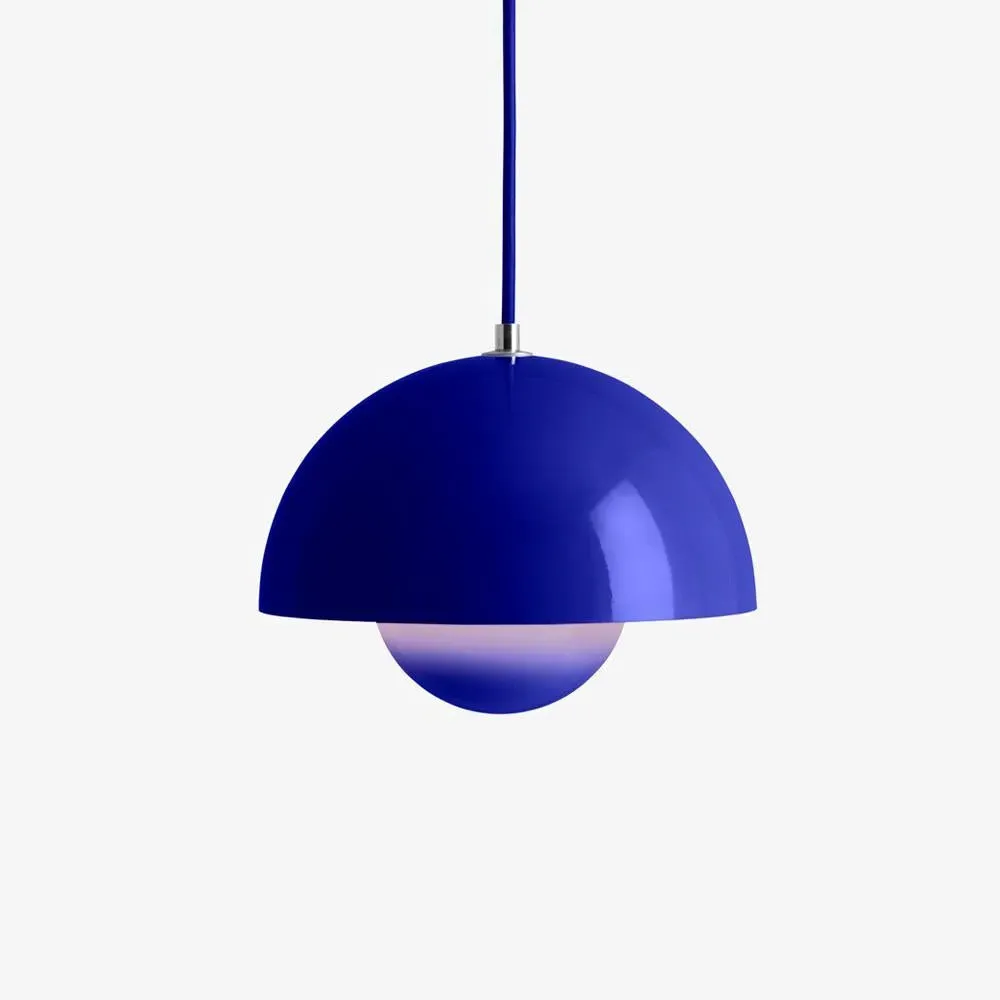 VP1 Flowerpot Pendant Light - Cobalt Blue image