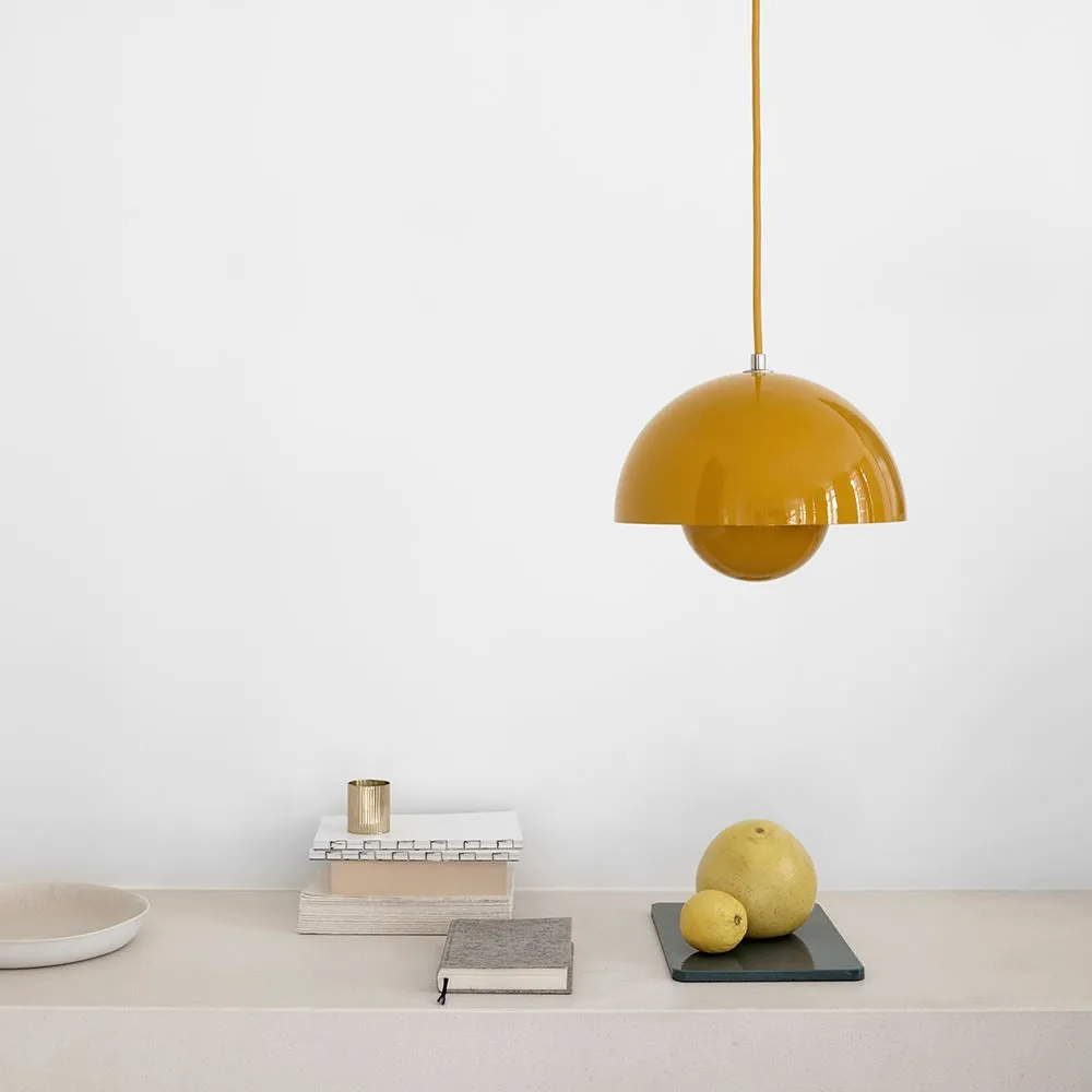 VP1 Flowerpot Pendant Light - Grey Beige