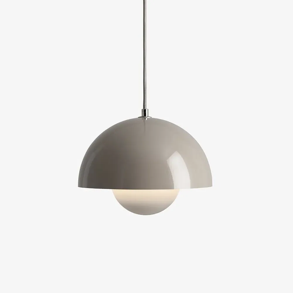 VP1 Flowerpot Pendant Light - Grey Beige image