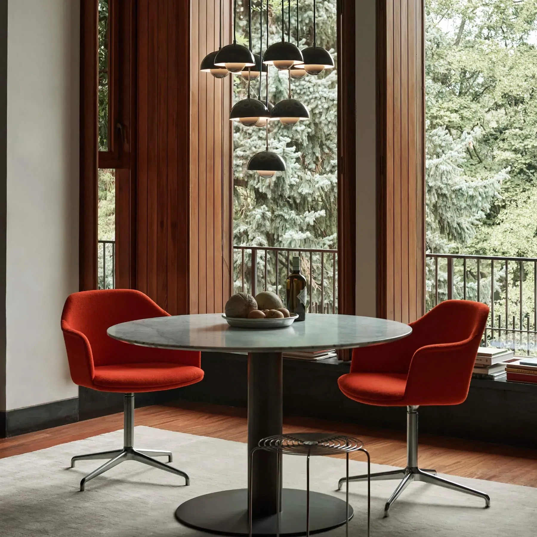 VP10 Flowerpot Chandelier 31 Shades - Grey Beige