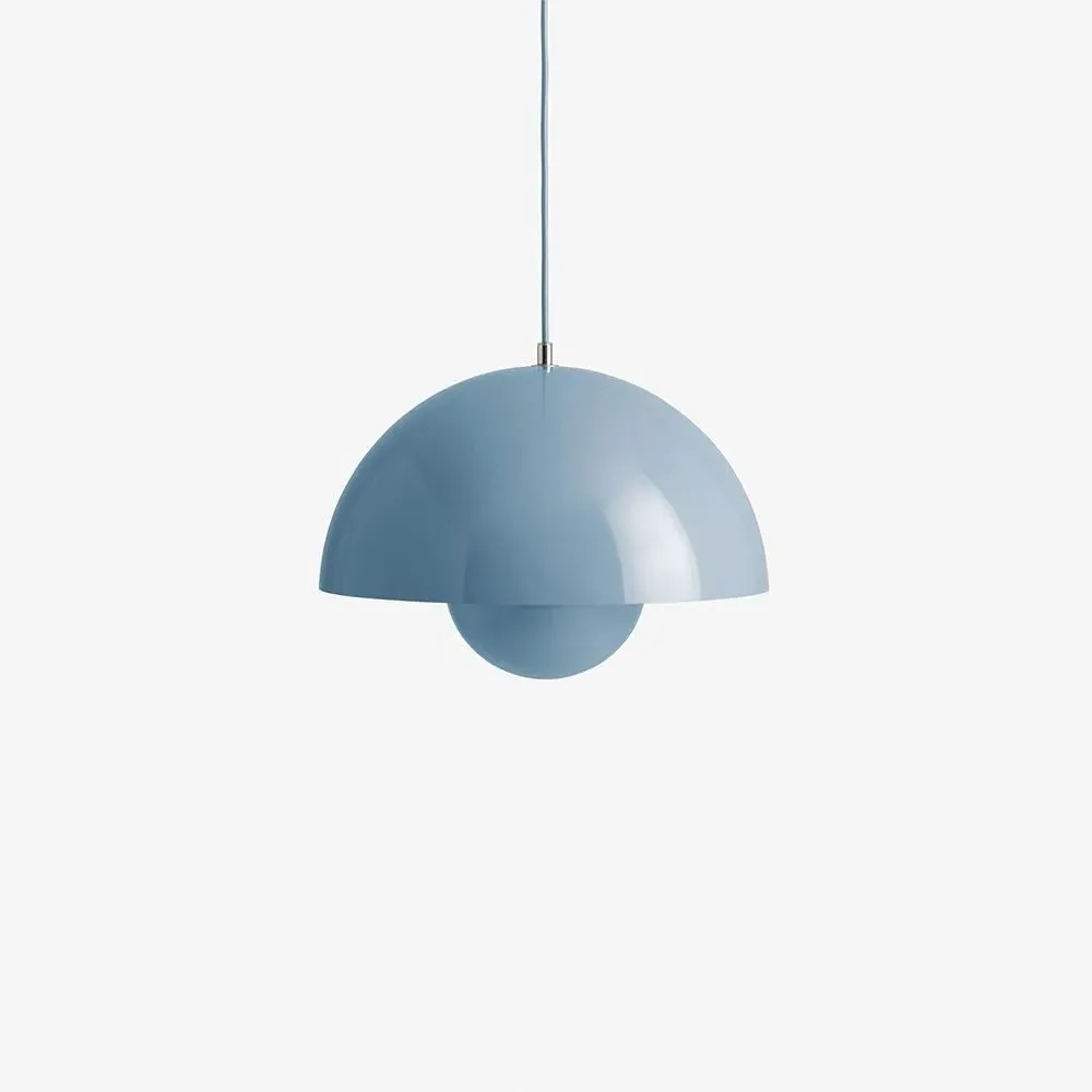 VP7 Pendant Light - Light Blue, Metal