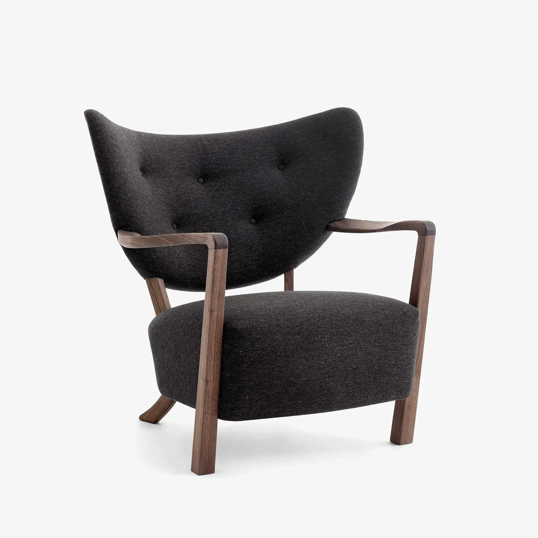 Wulff ADT2 Lounge Chair - Hallingdal, Oiled Walnut
