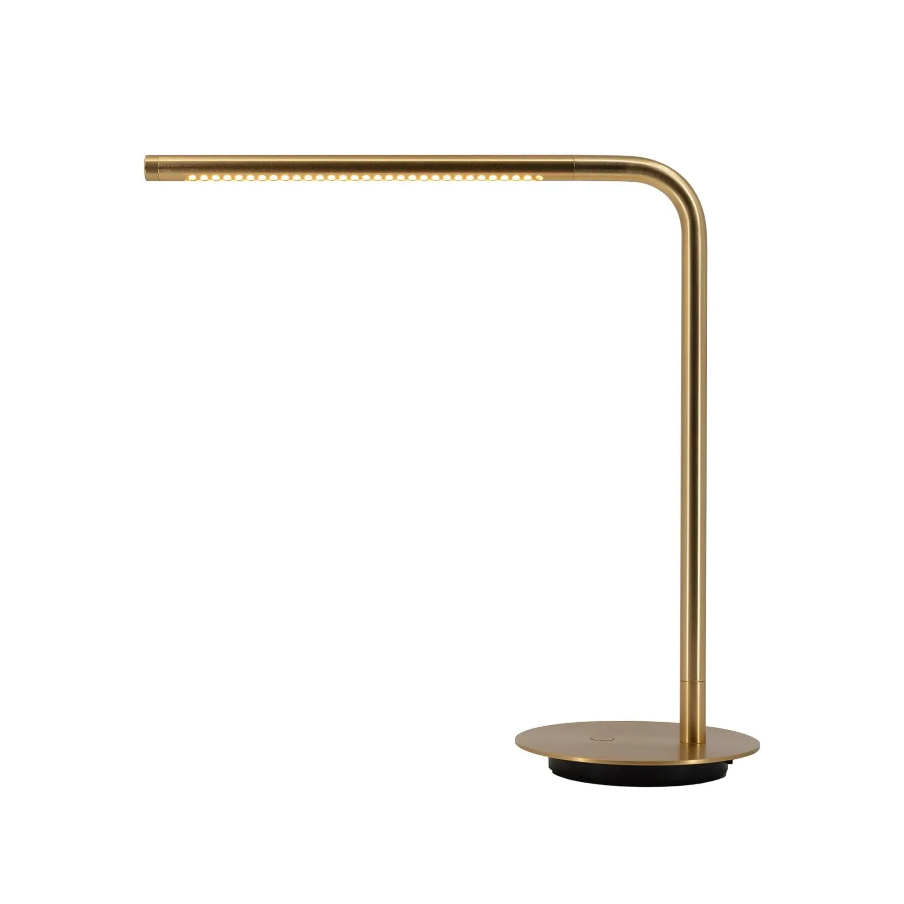 Adjustable Table Lamp with USB Port - Brass image