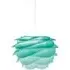 Carmina Mini Pendant Light - Turquoise, Polypropylene