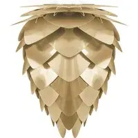 Conia Medium Pendant Light - Brushed Brass