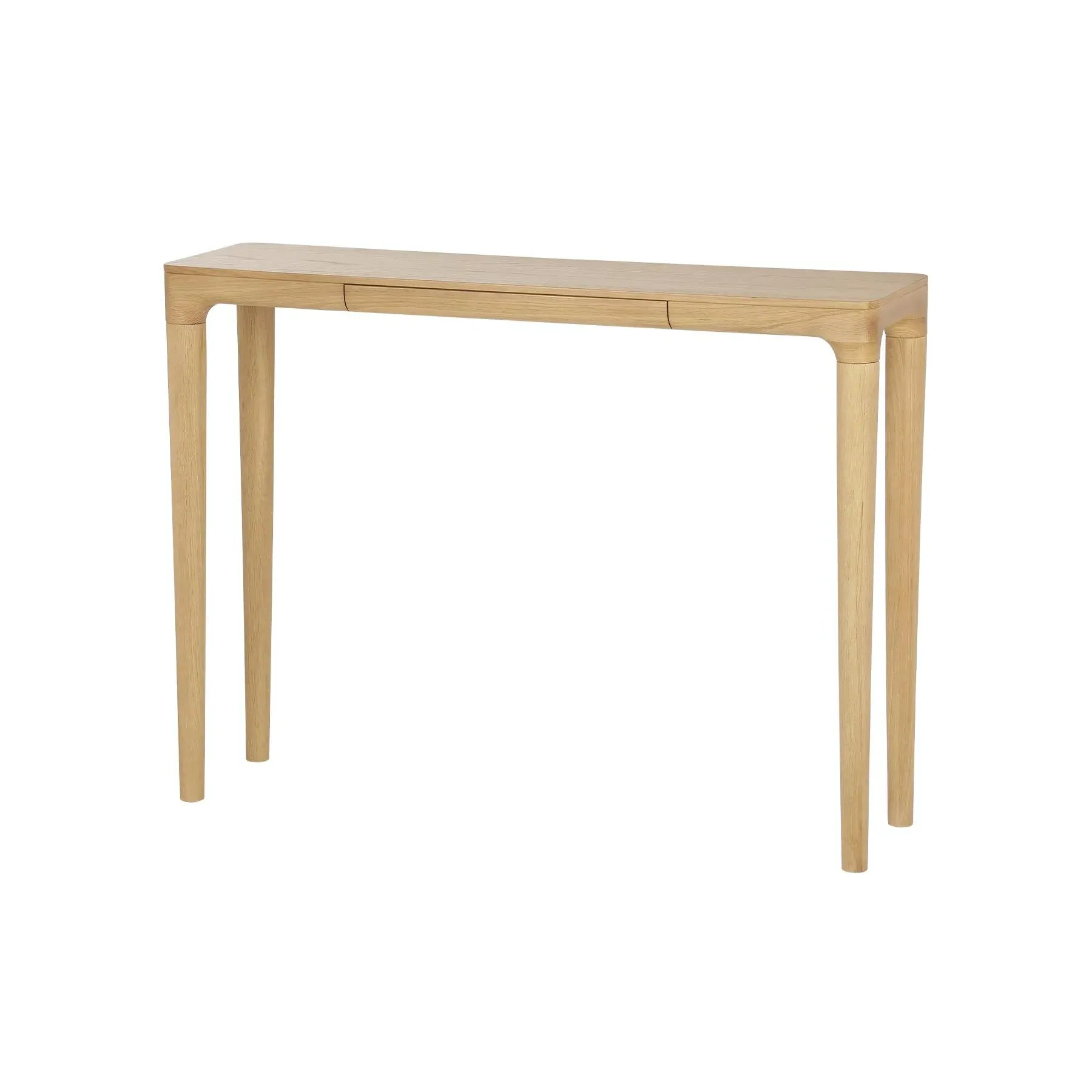 Console Table with Drawer - Oak image