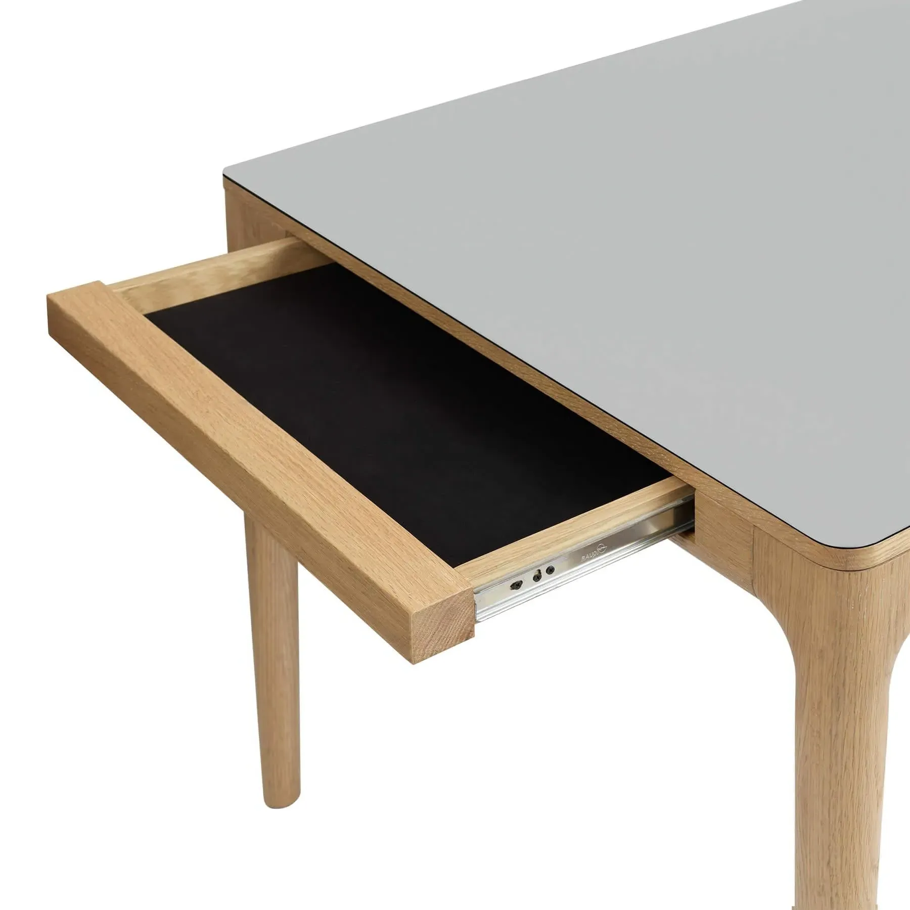 Extendable Dining Table with Storage - Oak