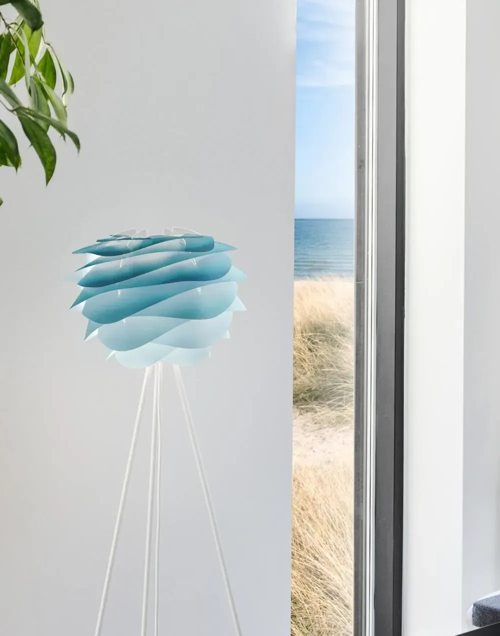 Floor Lamp with Wave Design - Sahara