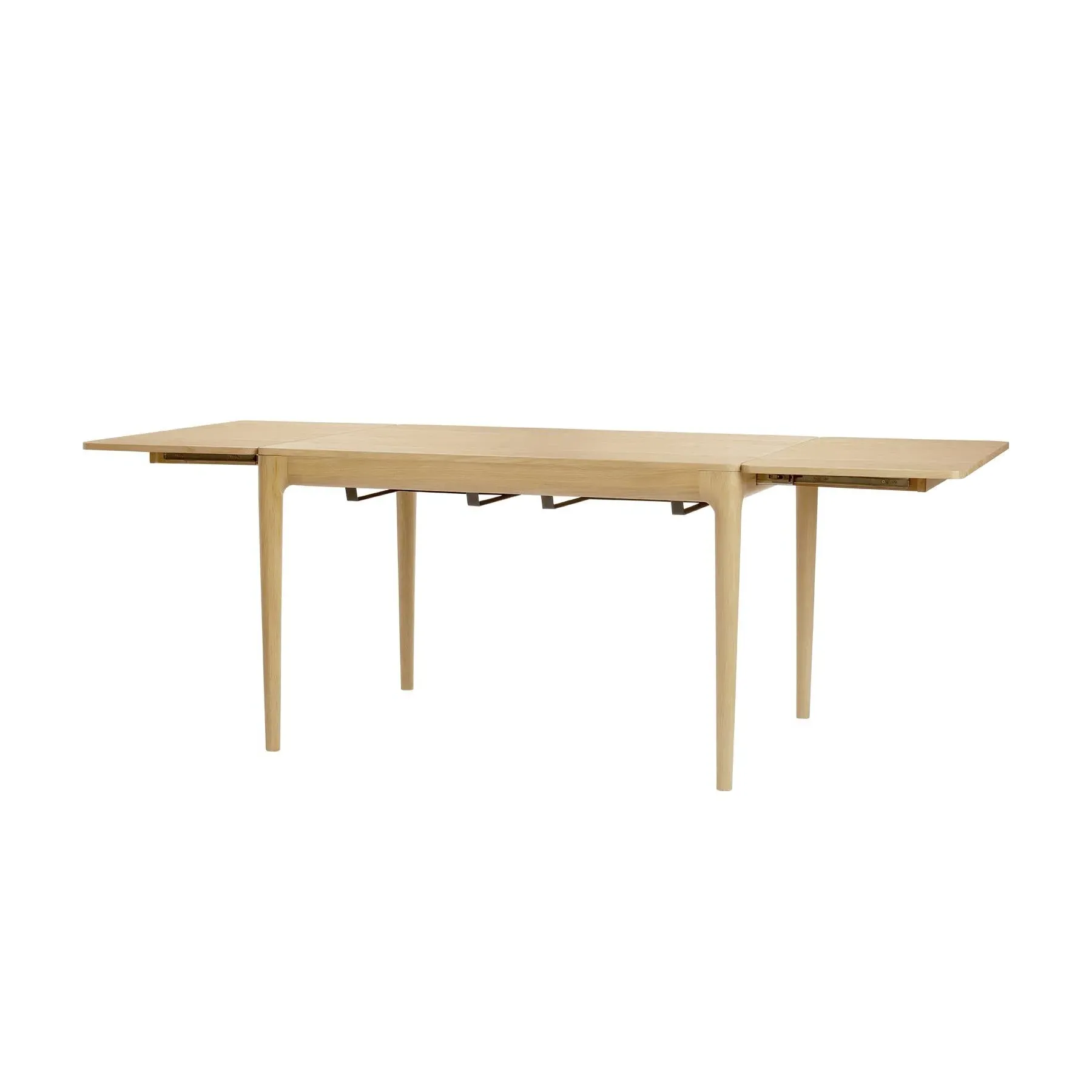 Large Extendable Dining Table with Storage - Oak