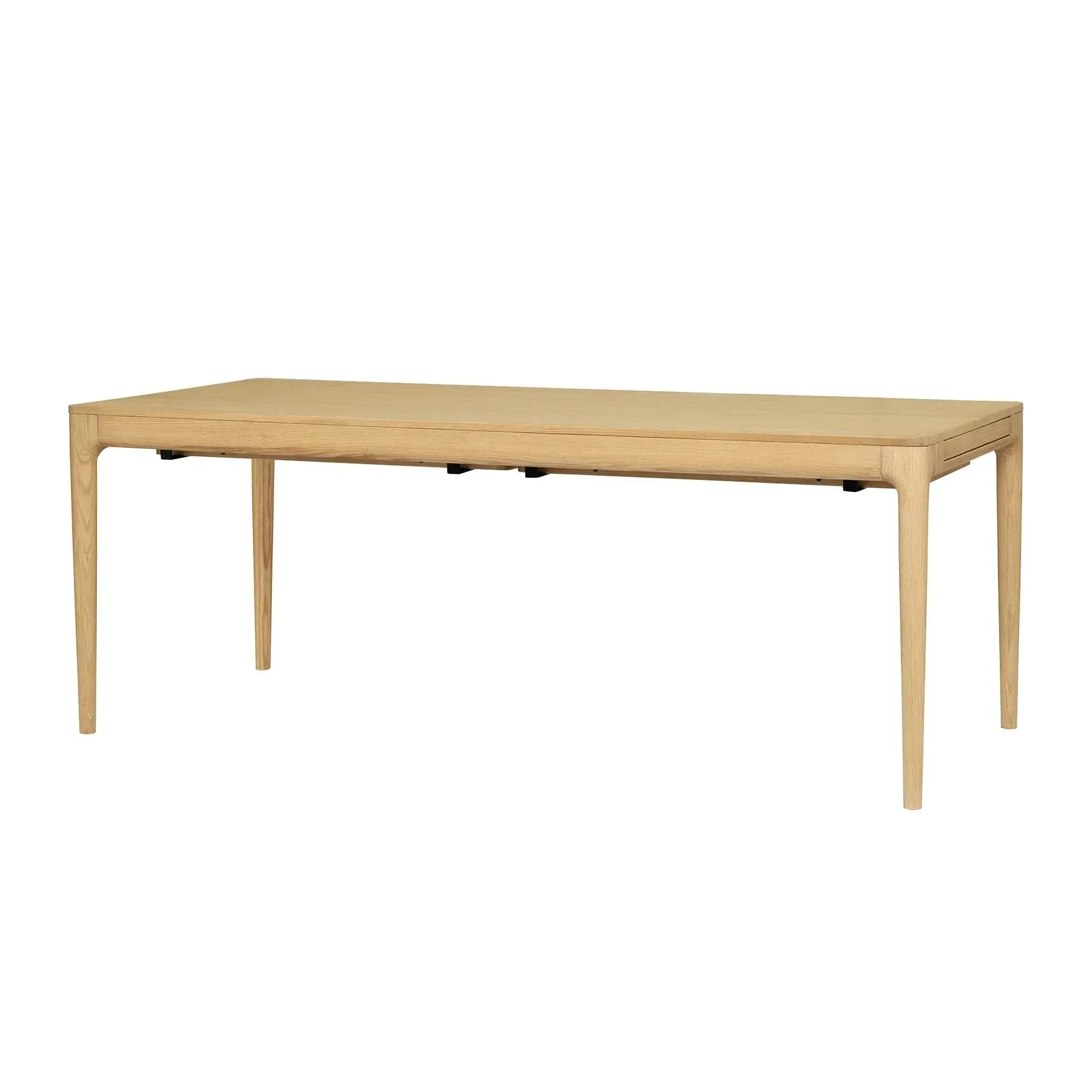 Large Extendable Dining Table with Storage - Oak