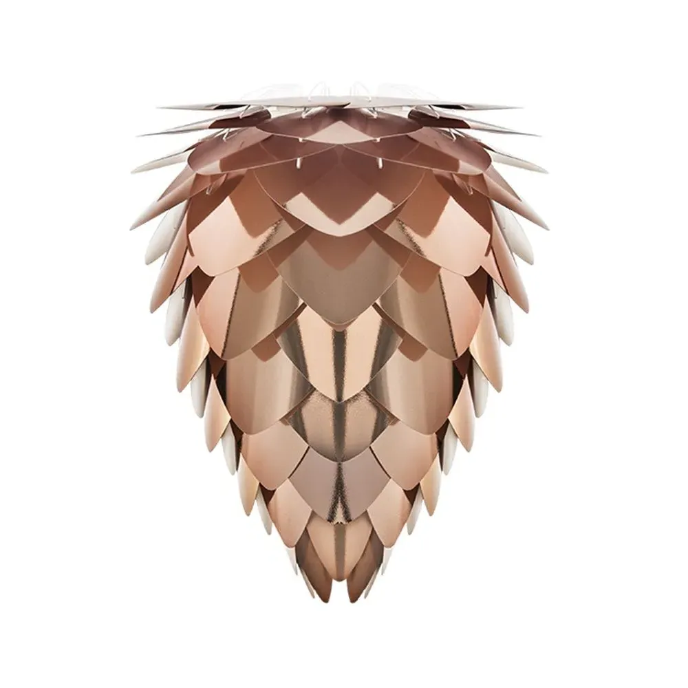 Medium Pendant Light Pine Cone Design - Brass