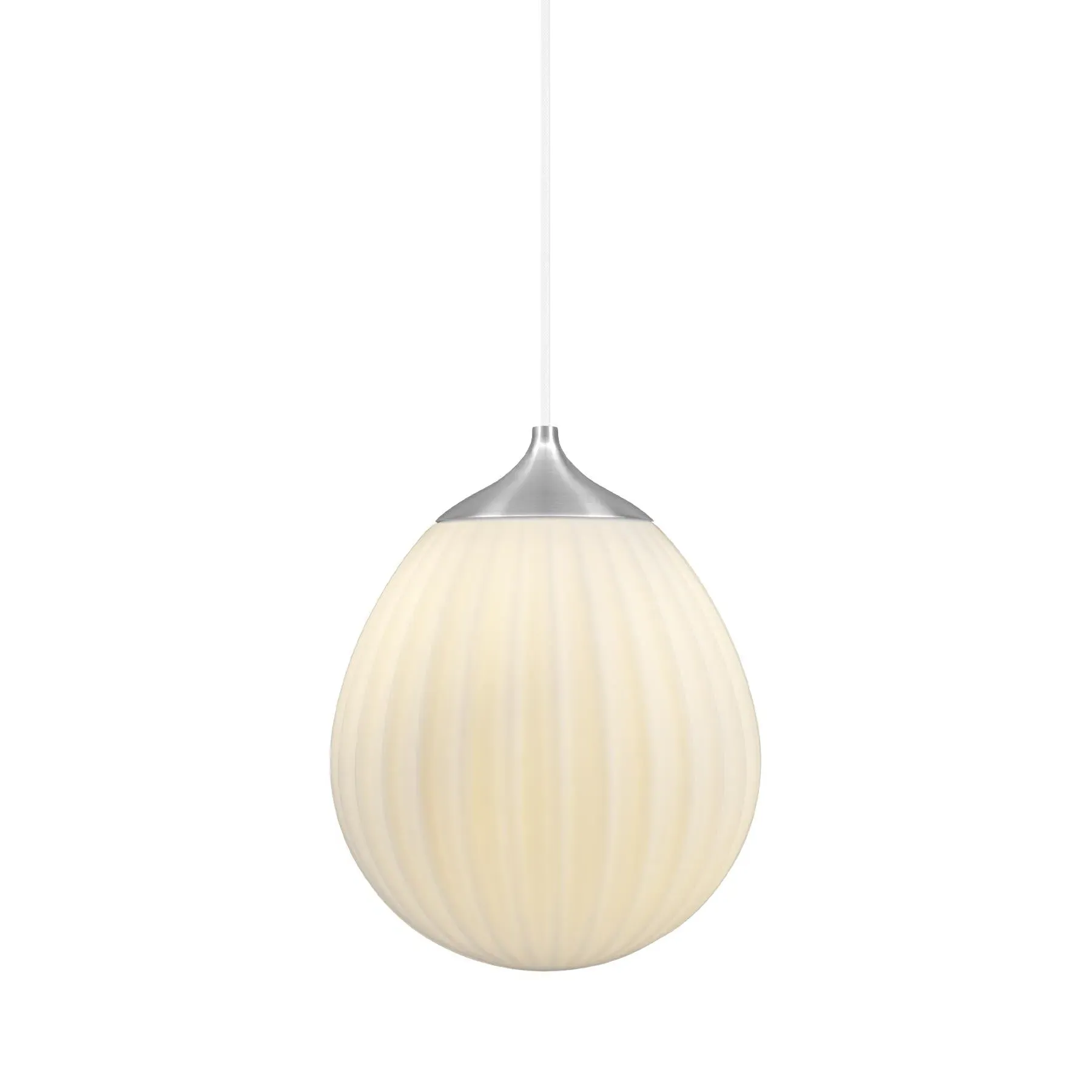 Mini Pendant Light - White, Steel