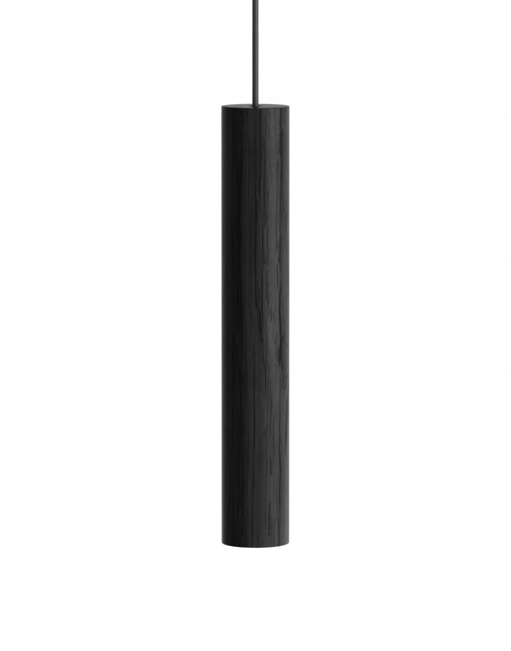 Pendant Light with LED - Black Oak, Solid Wood image