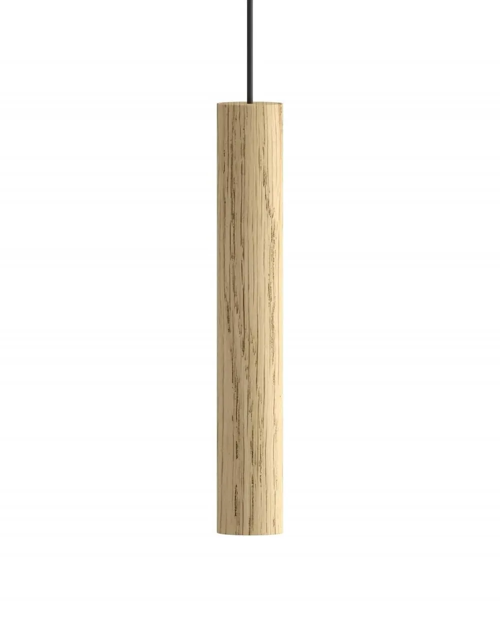 Pendant Light with LED - Oak, Solid Wood