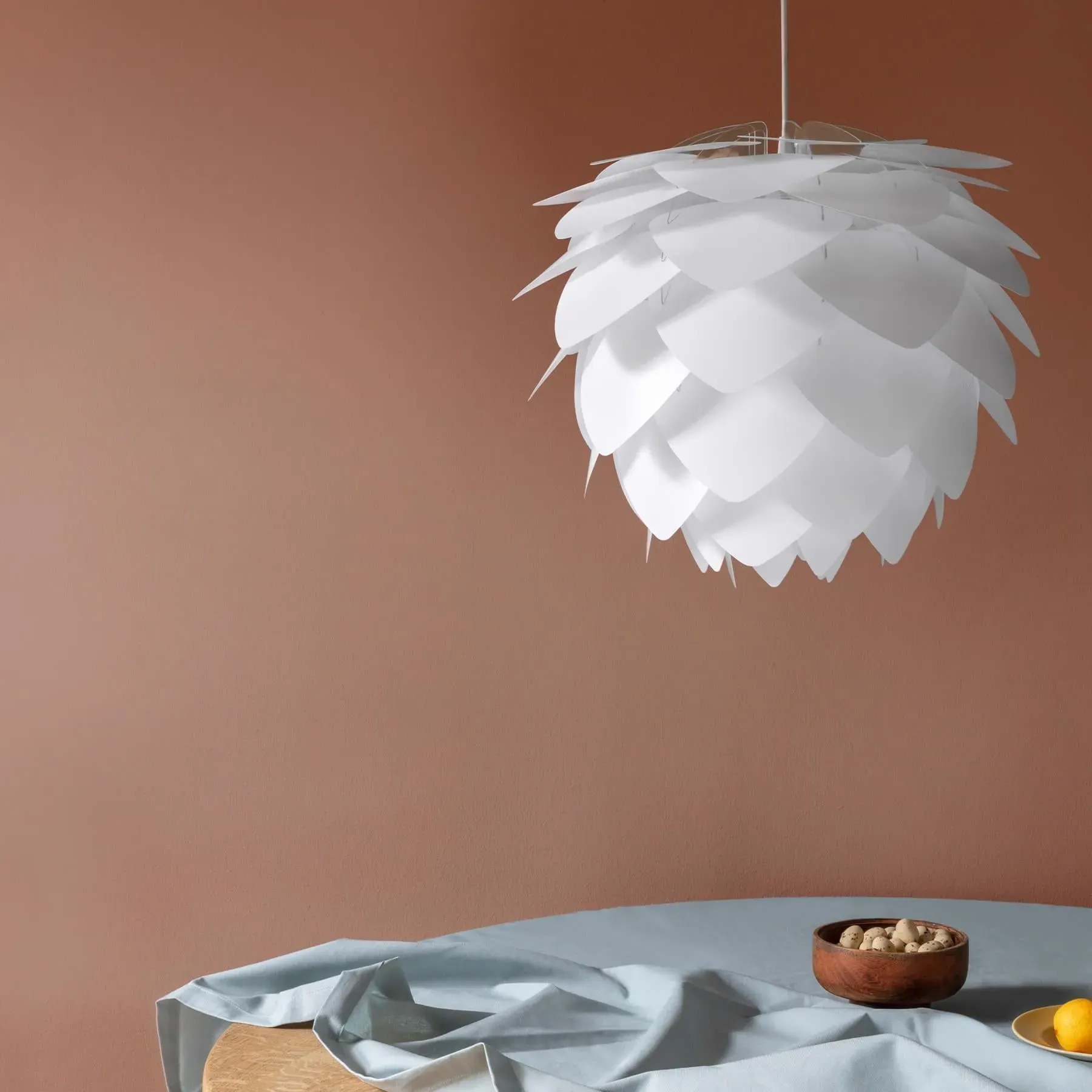 Silvia Mini Pendant Light - White