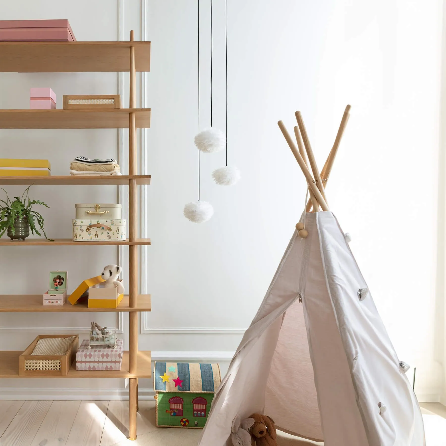 Stories Shelving Unit - Oak