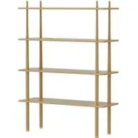 Stories Shelving Unit - Oak