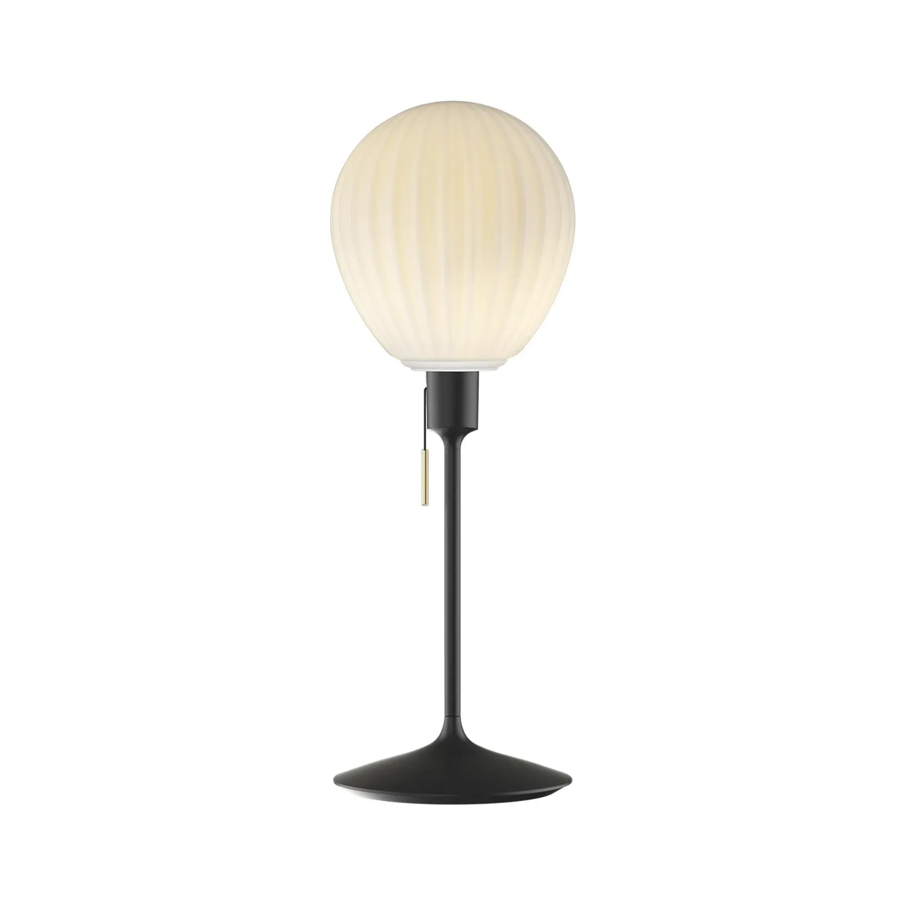 Table Lamp - Brass, Opal Glass