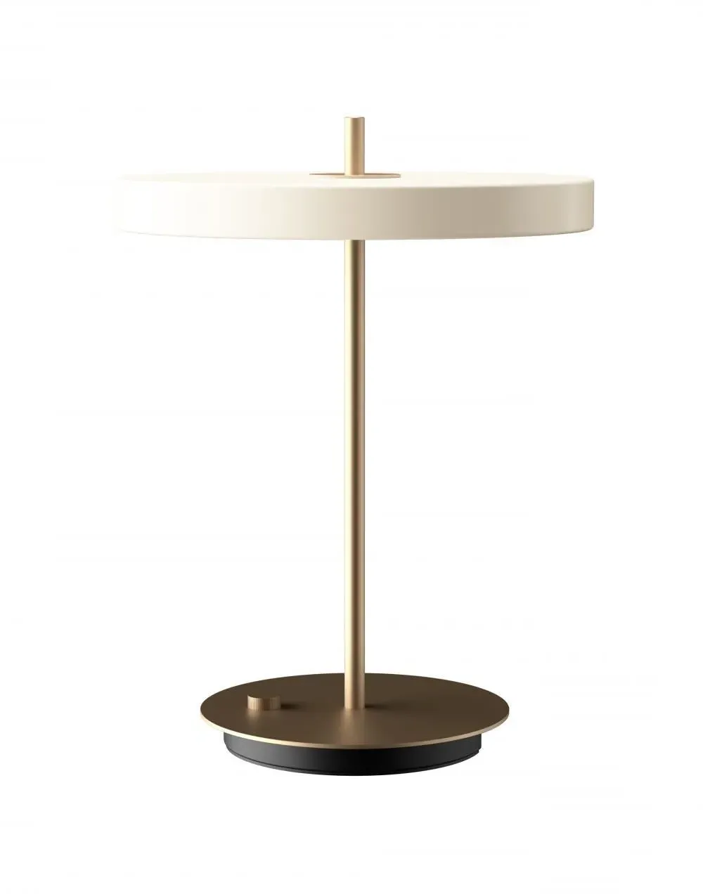 Table Lamp with USB Port - Forest Green, Brass