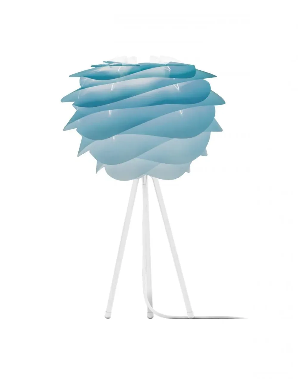 Tripod Table Lamp with Adjustable Height - Blue