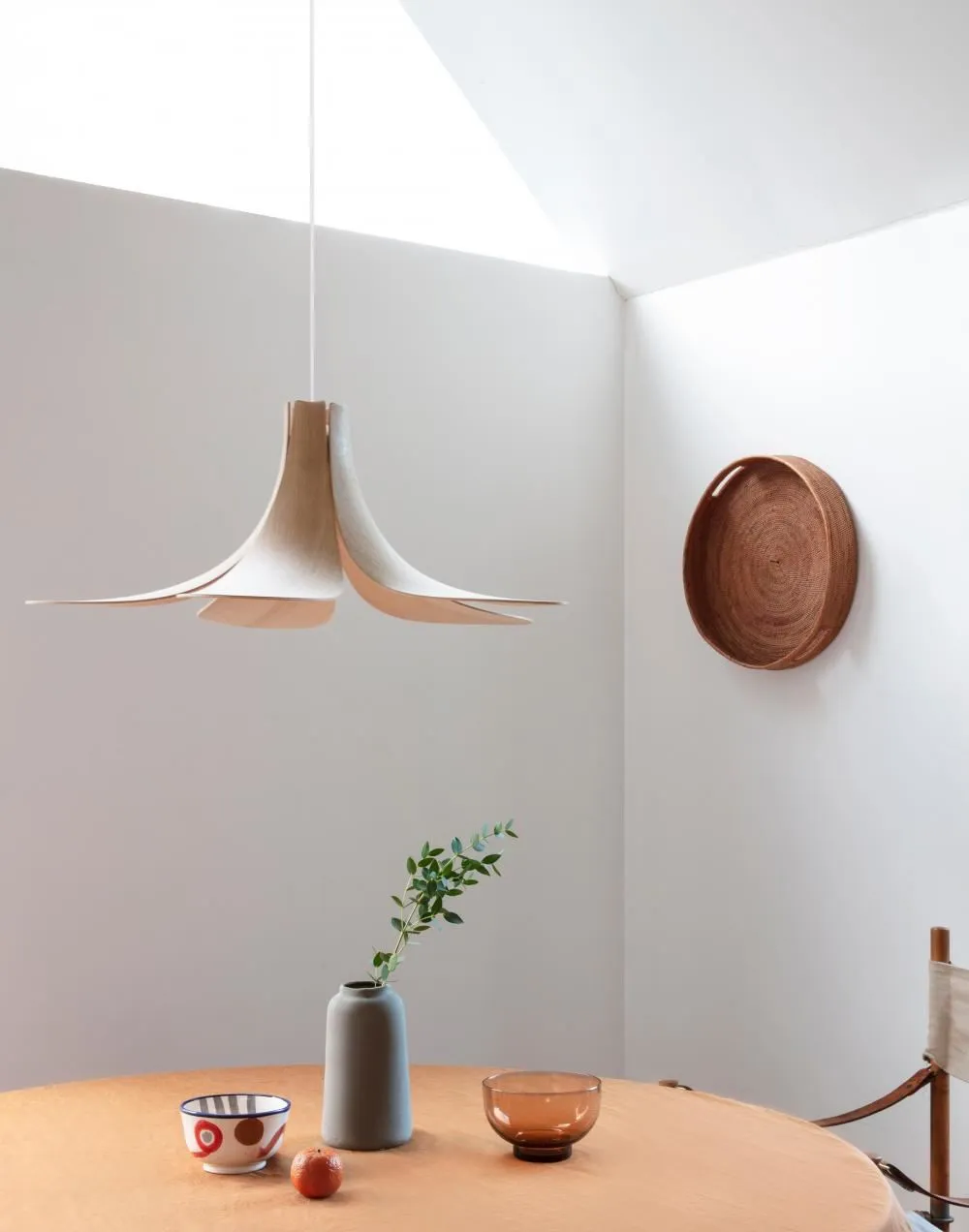 Wooden Pendant Light - Oak, Veneer
