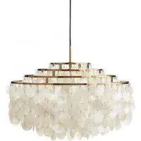 10DM Pendant Light - Brass, Mother of Pearl