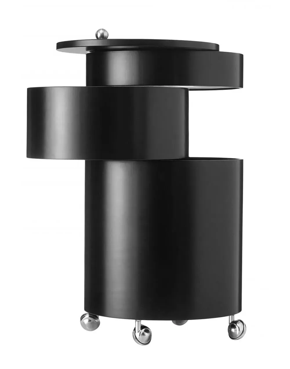 Barboy Storage Table with Castors - Black image