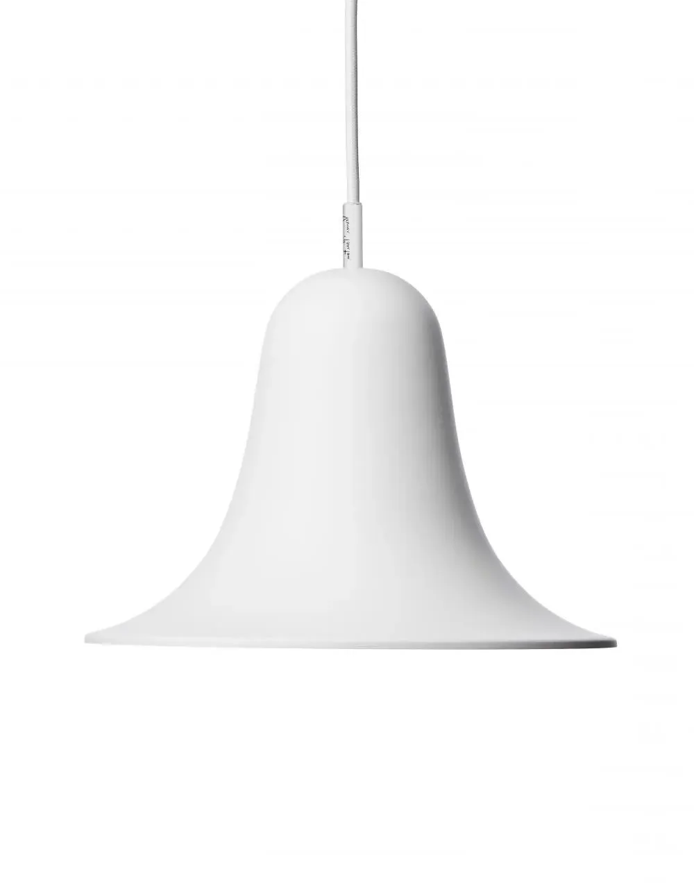 Bell Pendant Light - Matt White, Metal image