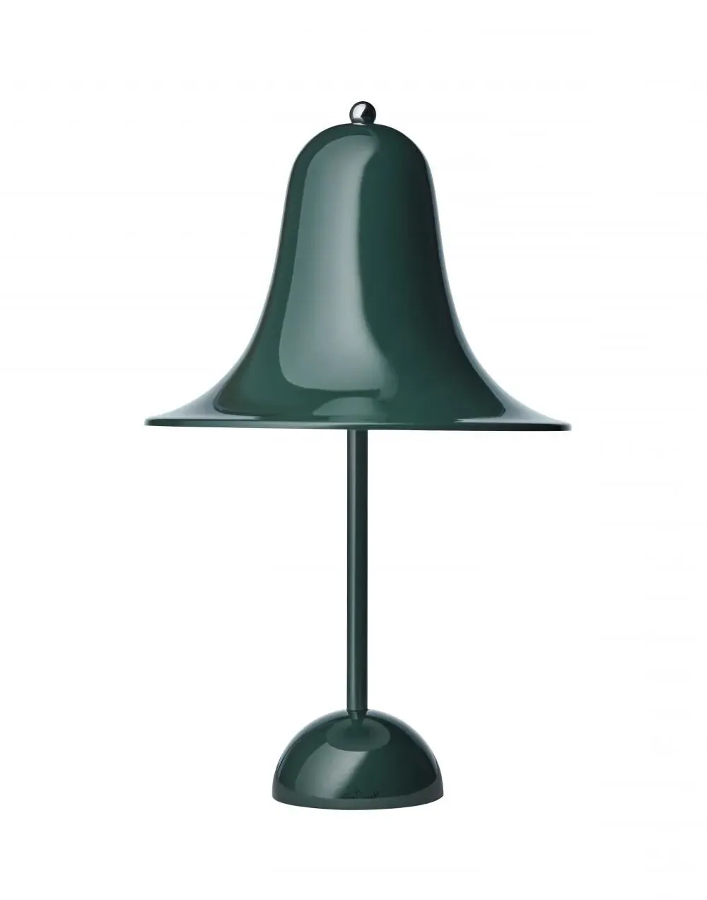 Bell-Shaped Table Lamp - Dark Green image