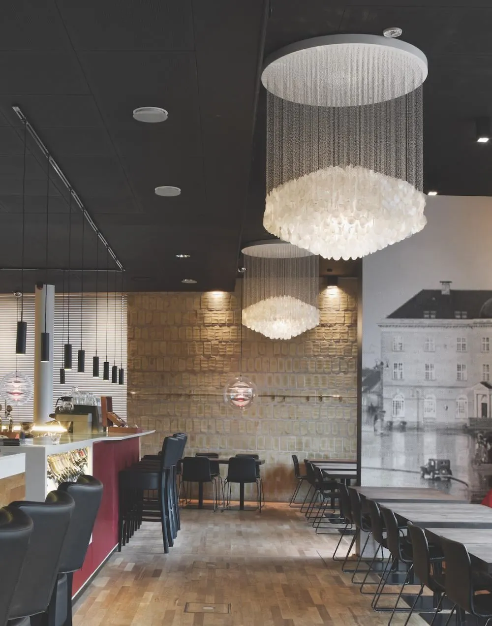 Fun 4DM Cluster Pendant Light - Mother of Pearl