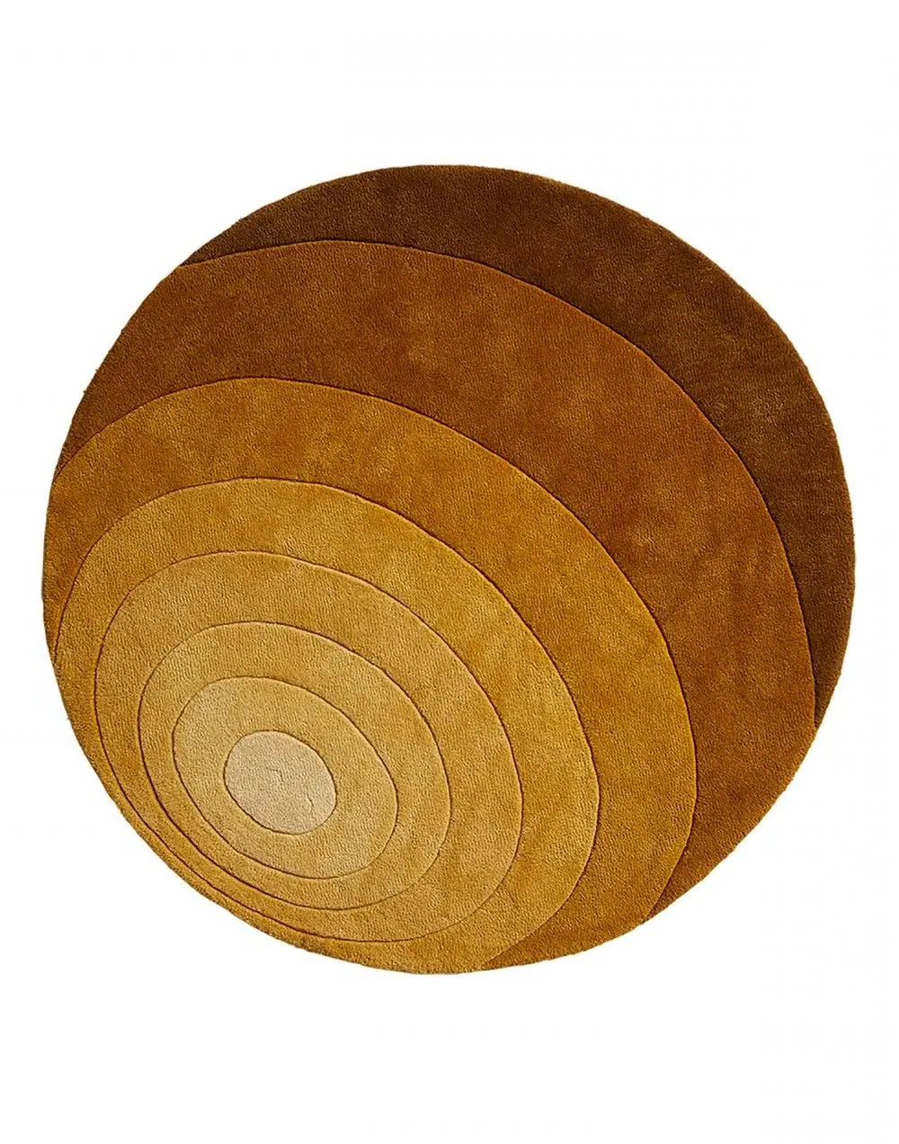 Luna Rug - Dark Yellow