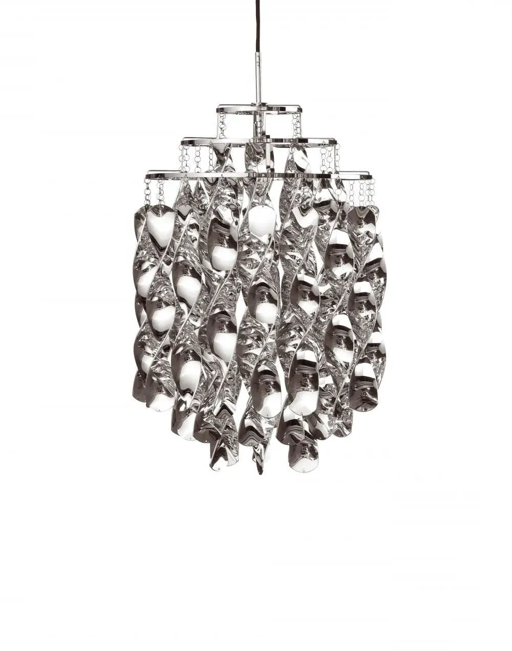 Mini Spiral Pendant Light - Silver, Chrome image