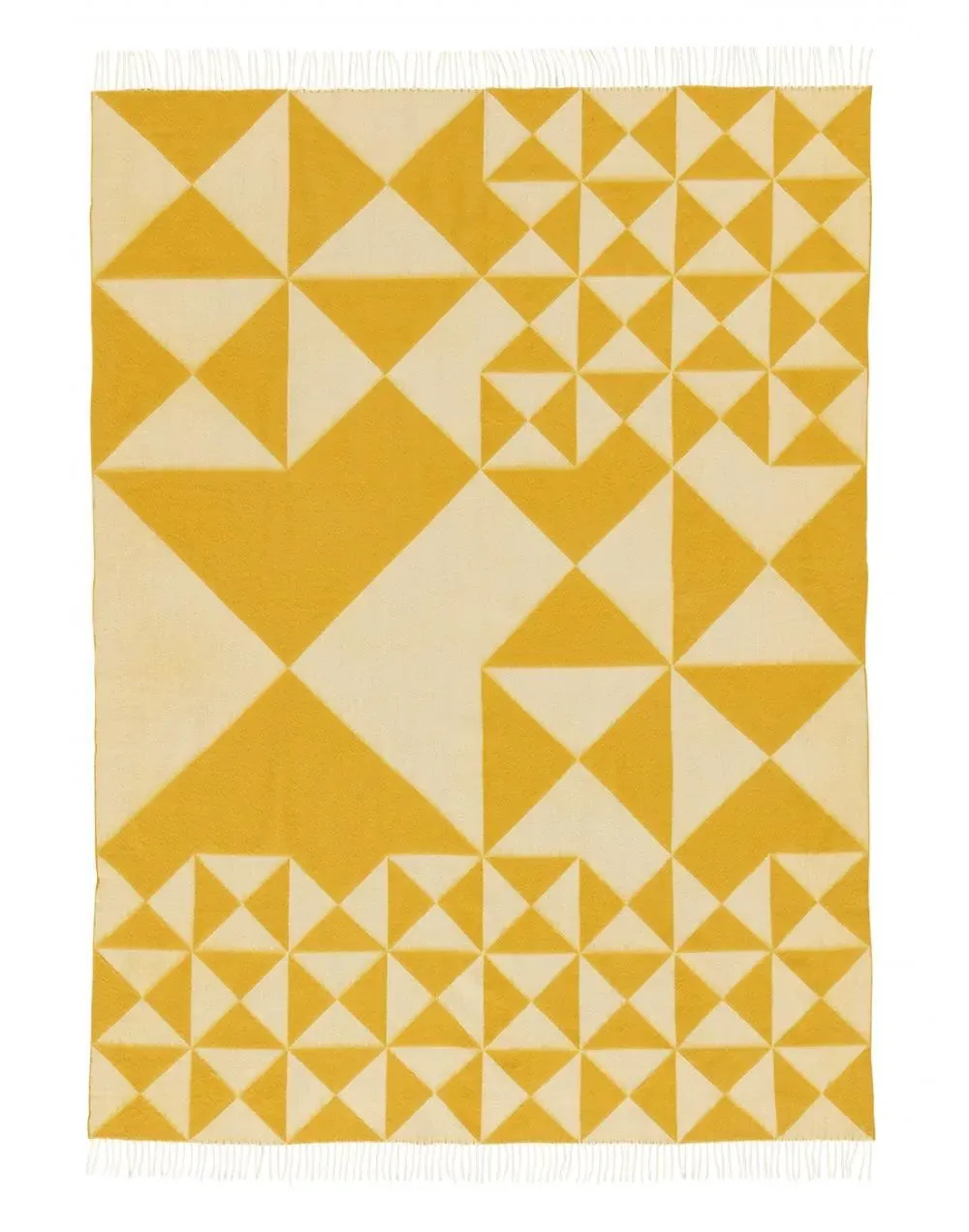 Mirror Throw Blanket - Blue