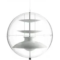Panto Small Pendant Light - White, Acrylic