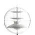 Panto Small Pendant Light - White, Acrylic