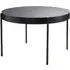 Series 430 Small Round Dining Table - Black