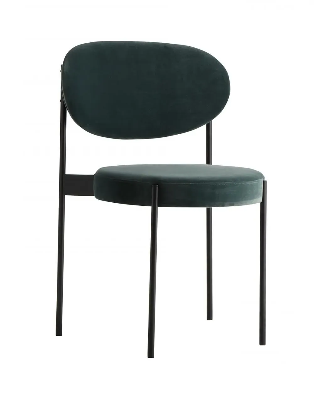 Upholstered Dining Chair - Green