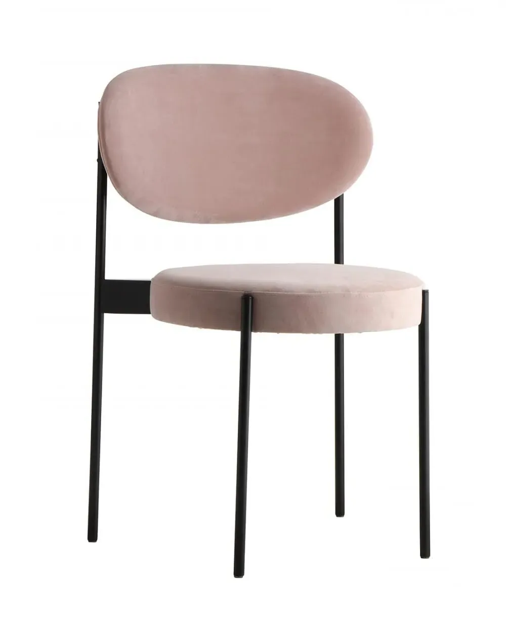 Upholstered Dining Chair - Pink