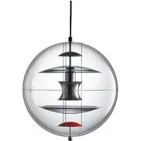 VP Globe Small Pendant Light - Smoked Glass