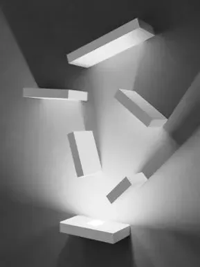 3-Piece Wall Light Set Large - Matt White