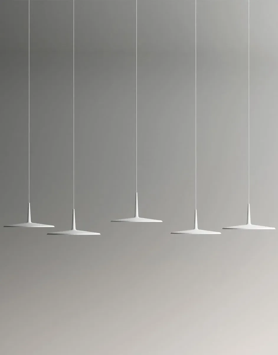 5-Light Pendant Cluster Light - Black