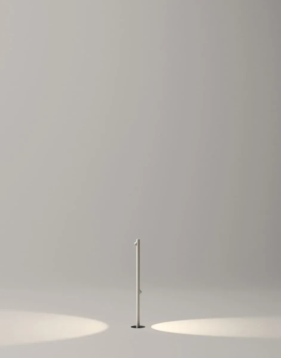 Bamboo 4801 Outdoor Floor Light - Off-white