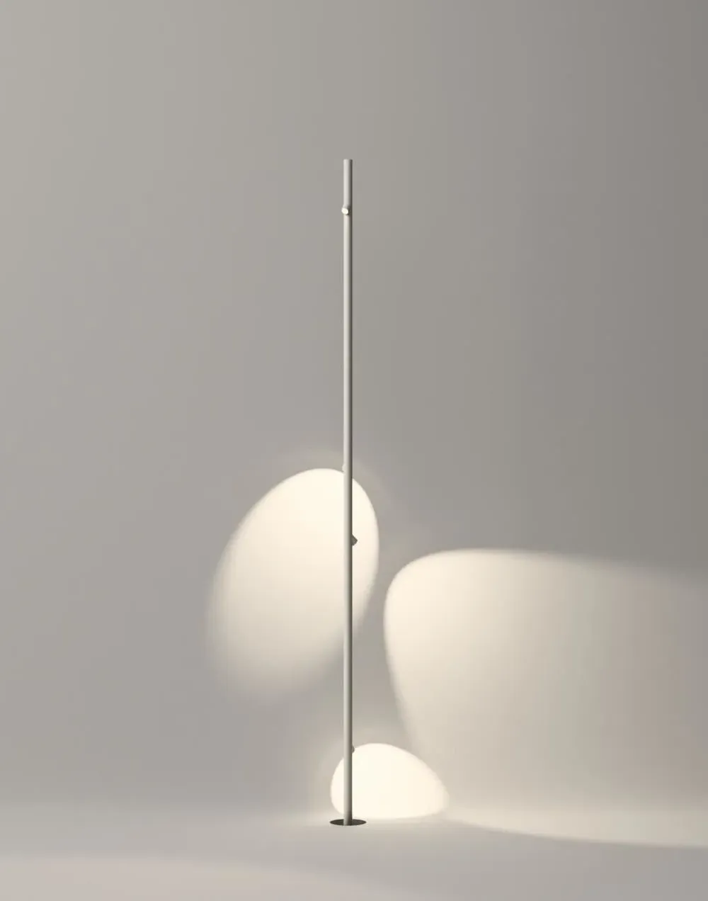 Bamboo 4805 Outdoor Floor Light - Off-white