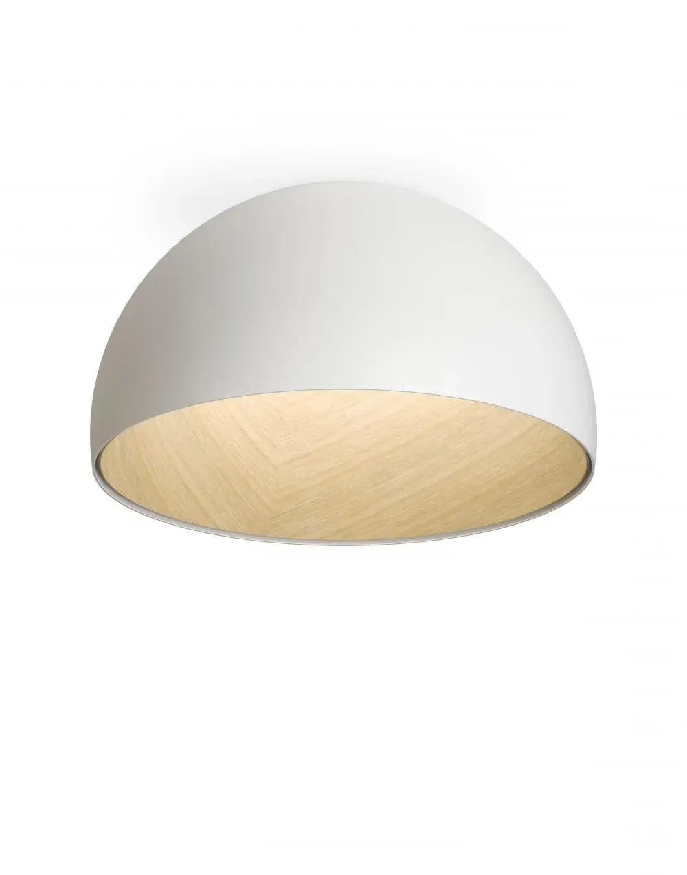 Duo Ceiling Light - Cream, Oak
